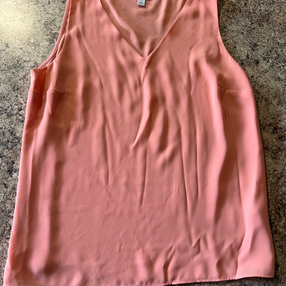 Nine West Coral Sleeveless Blouse